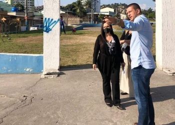 Praça Chico Mendes em Alcântara