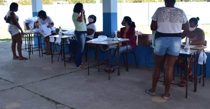 Distribuição de Cestas Básicas