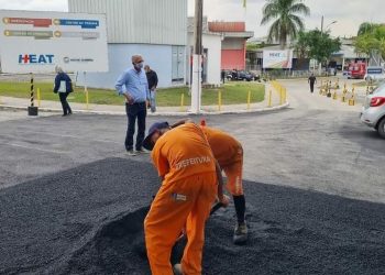 Obras no município de São Gonçalo
