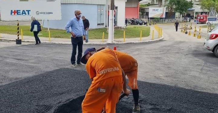 Obras no município de São Gonçalo