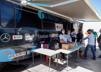 Vacinação Itinerante contra o COVID