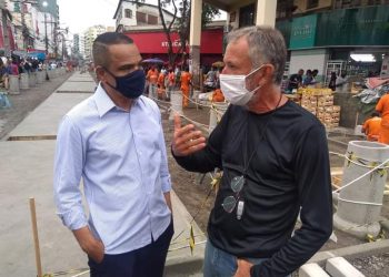 Vereador Claudinei Siqueira visita