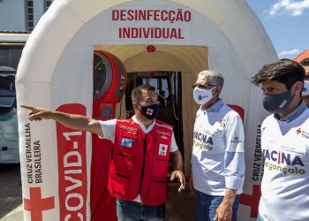 Prefeito Capitão Nelson na luta contra o COVID