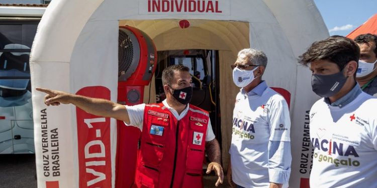 Prefeito Capitão Nelson na luta contra o COVID