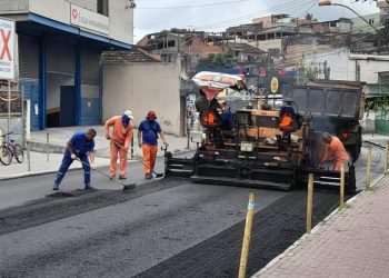 Obras de Pavimentação em São Gonçalo