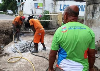 Ação preventiva contra alagamentos