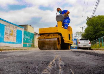 Obras de Pavimentação na Zona Oeste