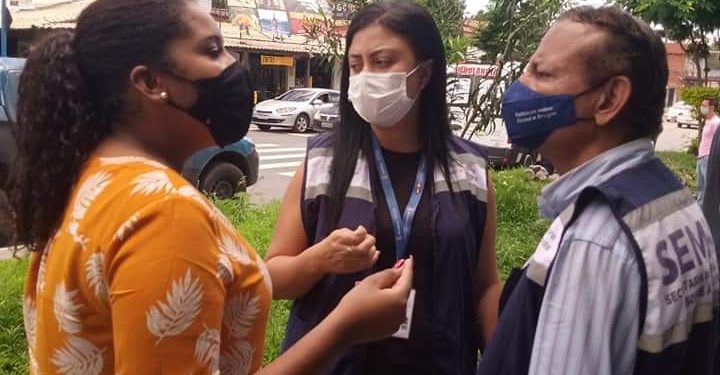 Ação Cidadã nas ruas de São Gonçalo