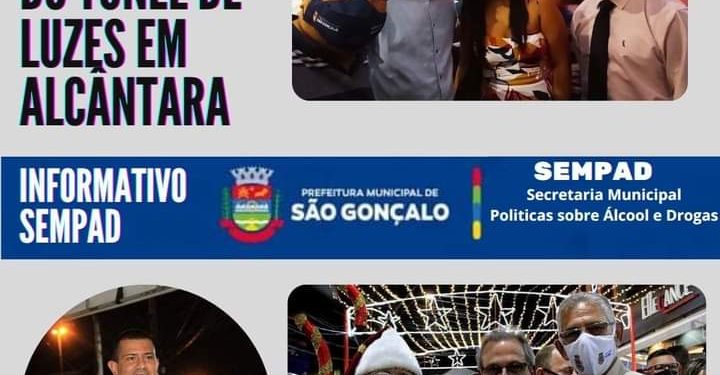 Alcântara ganha Túnel de Luzes LED