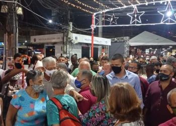 Inauguração do Túnel LED de Luzes