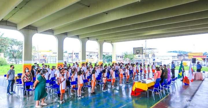 Alunos do Proerd Belford Roxo