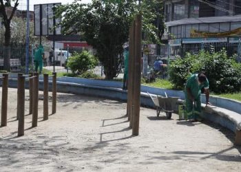 Obras nas Praças de São Gonçalo