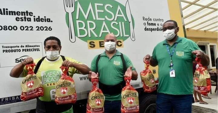 Ação Solidária da Mesa Brasil Sesc RJ