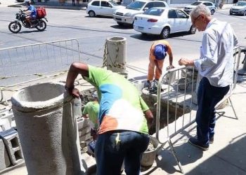 Prefeito Capitão Nelson acompanha Obras na cidade