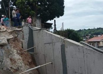 Obras de contenção em São Gonçalo
