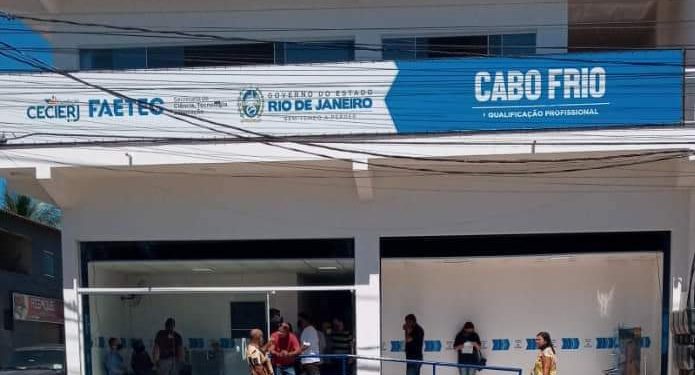 Inauguração da FAETEC Cabo Frio