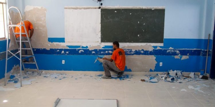 Reforma nas escolas de São Gonçalo