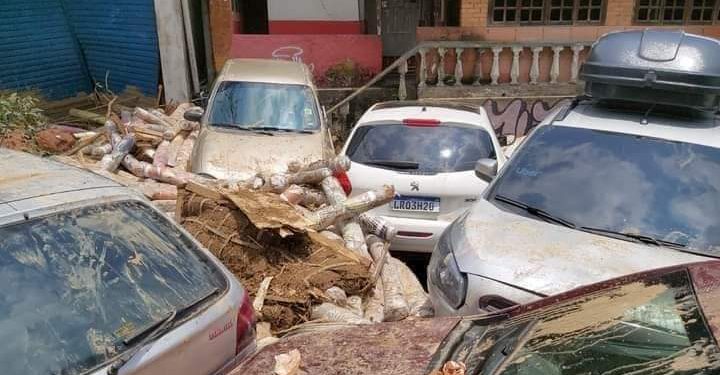 Petrópolis castigada pelas chuvas