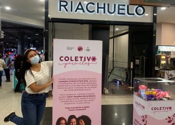 Arrecadação de absorventes em São Gonçalo