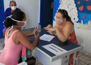 Ação Itinerante no CRAS Jardim Catarina