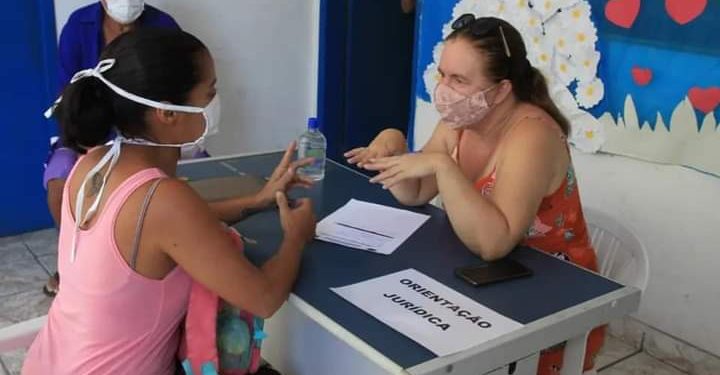 Ação Itinerante no CRAS Jardim Catarina