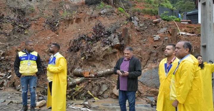 Obras de emergência em Petrópolis