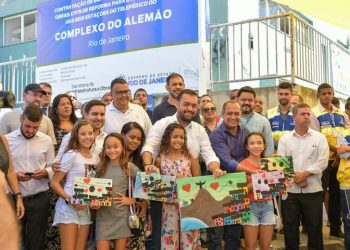 Obras no Teleférico do Alemão