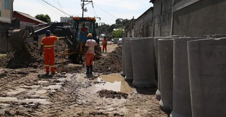 Obras no Colubande