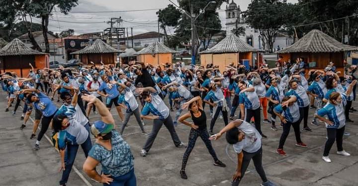 Praça de Itaboraí foi palco de atividades físicas