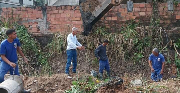 Obras de infra estrutura em São Gonçalo