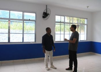 Obras na Escola Almerinda em São Gonçalo