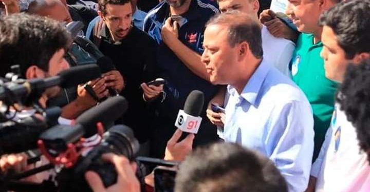 Candidato Rodrigo Neves visita Alcântara