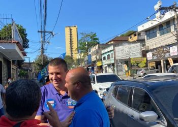 Douglas Ruas no bairro do Pita