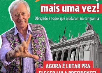 Carlos Minc reeleito Deputado Estadual