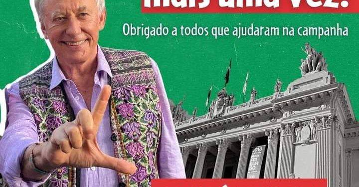 Carlos Minc reeleito Deputado Estadual