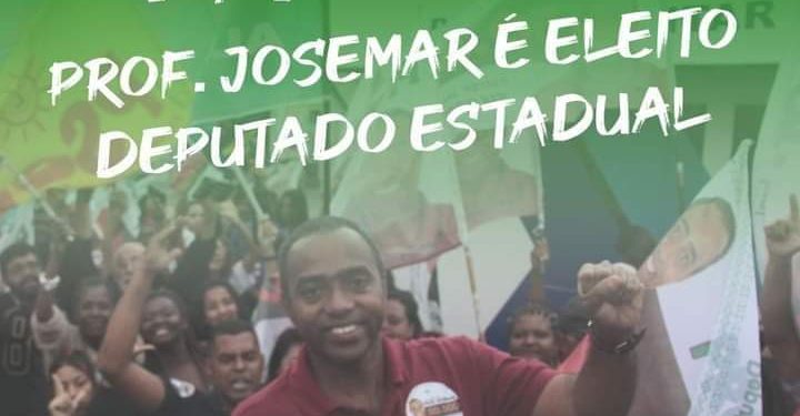 Professor Josemar eleito Deputado Estadual