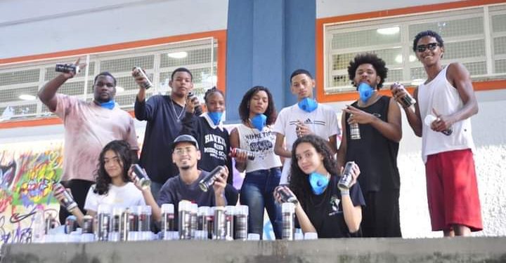 Grafite na cidade de Nova Iguaçu