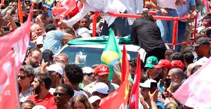 Lula, Rodrigo Neves e Freixo em São Gonçalo