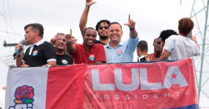Rodrigo Neves e Dimas Gadelha com Lula Presidente