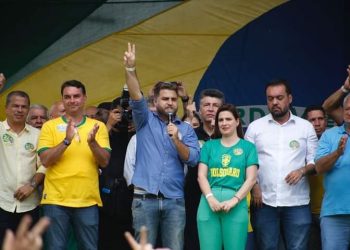 Wladimir Garotinho e Cláudio Castro com Bolsonaro Presidente