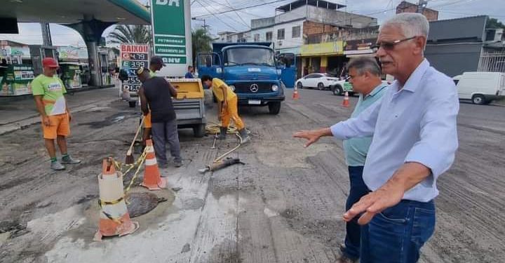 Obras na Cidade de São Gonçalo