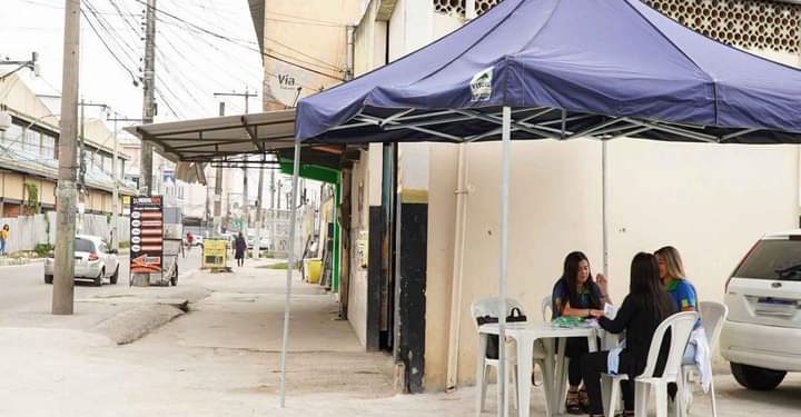Obras no Colubandê