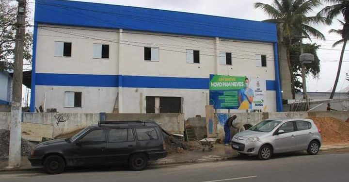 Obras no PAM de Neves