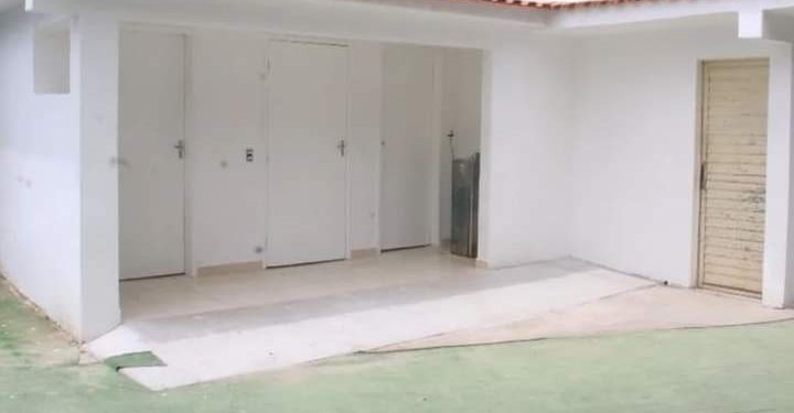 Obras no Centro POP do Mutondo