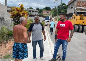 Nelsinho Ruas visita Obras no Pacheco