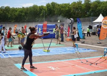 Ginástica no SESC Verão São Gonçalo