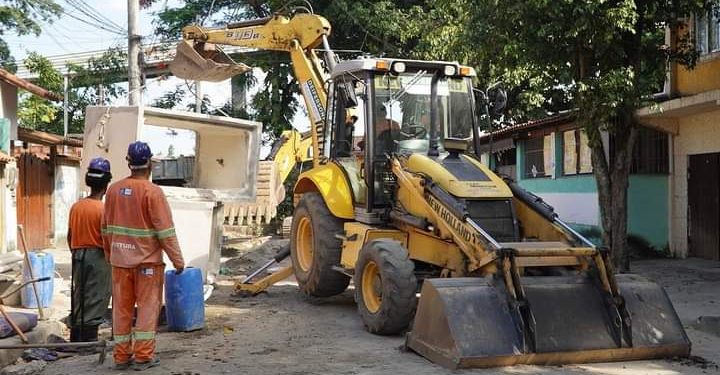 Obras de infraestrutura em São Gonçalo