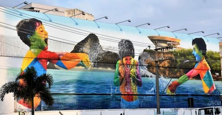 Novo Mural do Kobra de Niterói