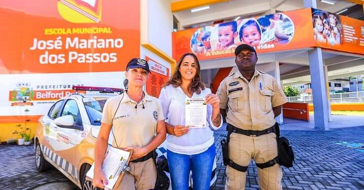 Segurança Pública visita Escolas de Belford Roxo