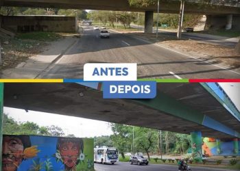 Viaduto de Tribobó de cara nova